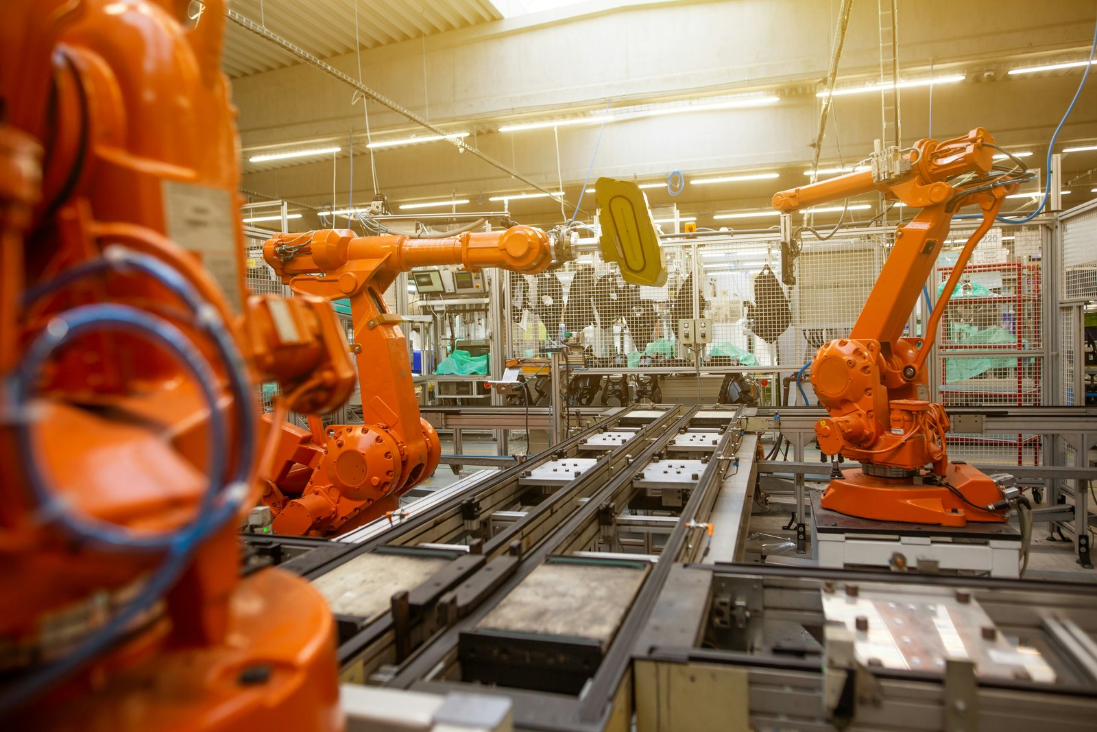 Automotive manufacturing robots